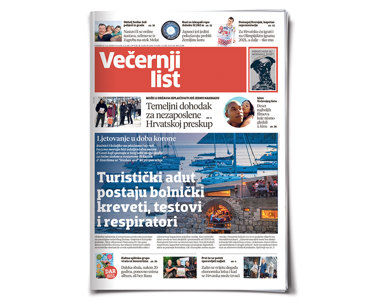 Pretplata na Večernji list - 3 mjeseca (7 dana)